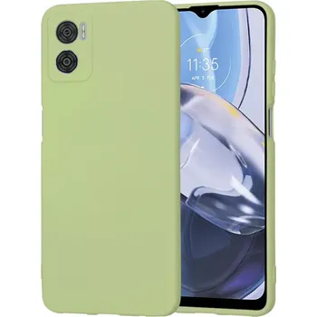 Pouzdro na mobilní telefon Kryt Motorola Moto E22 / E22i Techsuit SoftFlex - matcha
