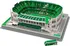 3D puzzle Svíticí 3D puzzle fotbalový stadion Real Betis Balompié Benito Villamarín Estadio 38 x 29 x 11,9 cm 98 dílků