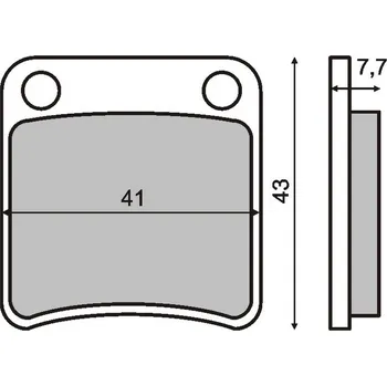 Brzda pro motocykl CL Brakes Brzdové destičky 0140 CL Scoot 200.3038.SC