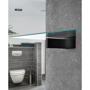 Držák na polici In-Design Policová podpěra E-580 černá matná