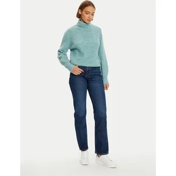 Dámský svetr Lee Rolák 112358827 Modrá Relaxed Fit S