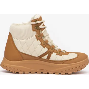 Pánská obuv QUECHUA Dámské zimní turistické nepromokavé hřejivé boty NH 500 39 BÉŽOVÁ|KAŠTANOVÁ