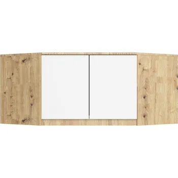 Nábytek Nástavba na skříň S100 - dub artisan/bílá