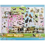 Mega sada samolepek - koně, 500 ks