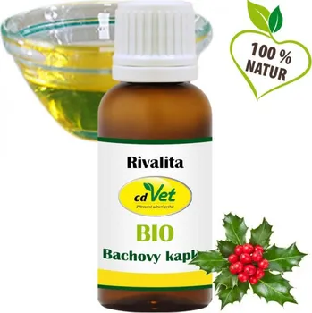 Bio bachovy kapky pro psy a kočky rivalita - cdvet 20 ml