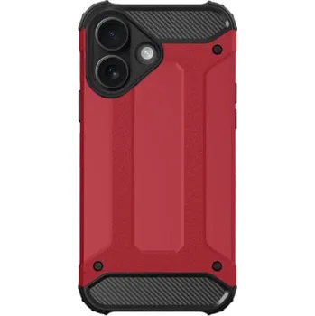 Super odolný "Armor" kryt pro iPhone 16 - červený