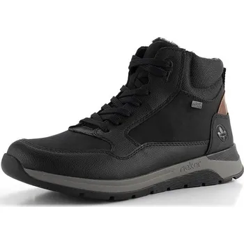 Pánská zimní obuv Rieker pánský teniskový kotník s membránou černý 39602-00 - 45 | P687612