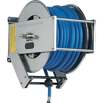 Brzdový buben RAMEX AV4500/400bar, 40m, buben samonavíjecí pevný, varianty nerez nebo ocel Provedení: Ocel lakovaná práškově