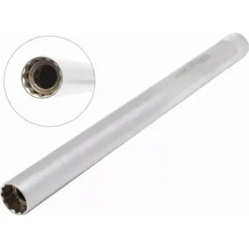 Klíč SATRA S-PT16 Hlavice na zapalovací svíčky s magnetem, prodloužená, 12-hran, 3/8", 16 mm, 250mm