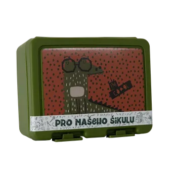 Svačinový box Dětský svačinkový box plný cukrovinek - Krokodýl