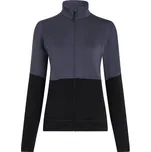 Icebreaker Womens 400 RealFleece Descender LS Zip, Graphite/Black 0A571PA63 - dámská mikina S + Doprava zdarma