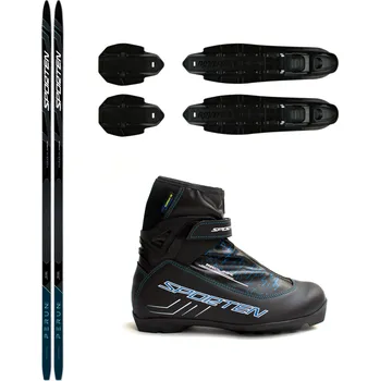 Běžecké lyžování Perun Pro Skin+ boty Perun + vázání 166