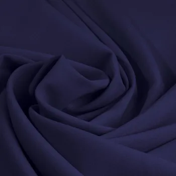 Dekorační jednobarevná látka Rongo RG-079 Námořnická modrá - šířka 150 cm