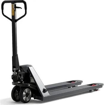 Paletový vozík Paletový vozík BOOST, s rychlozdvihem, 2000 kg, 1150 mm, gumová/jednoduchá PU kola, šedý