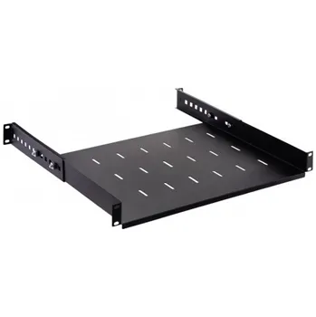 Serverovna Police NEKU 19" 1U 350mm nastavitelná, černá