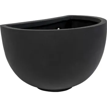 Květináč Wally Peter Black M - V 18 cm / D 22 cm