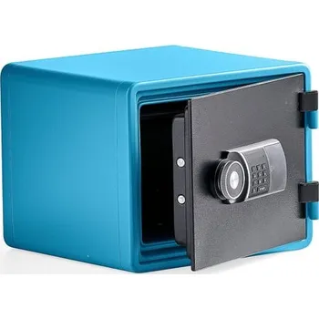 Trezor Ohnivzdorný trezor ADORE, 345x424x388 mm, modrý