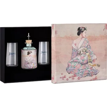 Gin J.Rose London Dry Artisan Gin No.8 + 2 skleničky, 43%, 0,7l