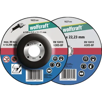 Řezný kotouč Wolfcraft 1622300 řezný kotouč lomený 125 mm 5 ks kov