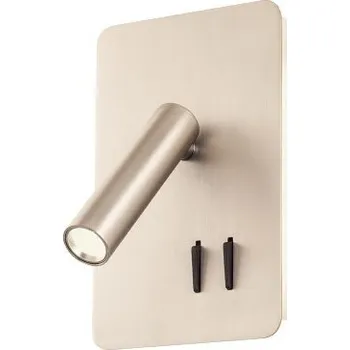 Nástěnné svítidlo Redo 01-2981 LED bodové nástěnné svítidlo QUDA | 6+3W integrovaný LED zdroj | 330+135lm | 3000K + Philips 8719514257566 LED žárovka 1x8W-60W | E27 | 806lm | 2700K