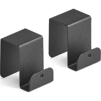 Paraván Háček na stolový paraván ZONE, černý, bal. 2 ks