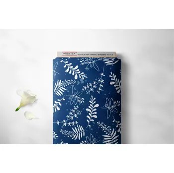 Orbytex Kočárkovina metráž šíře 160 cm, nepromokavá látka, vzor 44 modrý