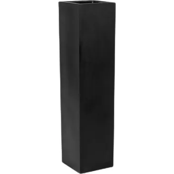 Květináč Yenn Black S - V 100 cm / D 25 cm