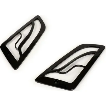 Osvětlení pro motocykl Moto Nostra Mřížky předních blinkrů GT, GTV, GTS - černé lesklé 51477