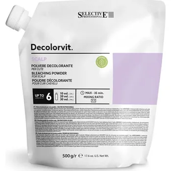 Barva na vlasy Selective Professional Decolorvit Scalp Bleaching Powder 500 g