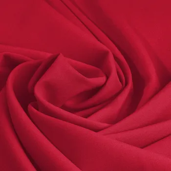 Dekorační jednobarevná látka Rongo RG-060 Červená - šířka 150 cm