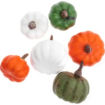 Dekorační ozdobné dýně barevné - 6ks