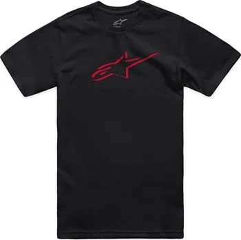 Pánské tričko ALPINESTARS triko AGELESS SHADOW CSF TEE black/red - XL