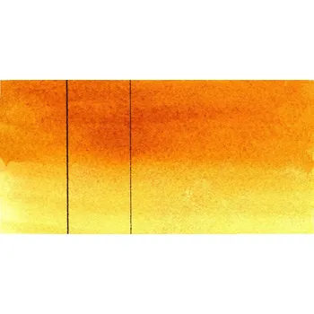 Vodová barva Akvarelová barva Roman Szmal AQUARIUS, půlpánvička - žlutá Barva: 260 – Quinacridone Gold (Hue)