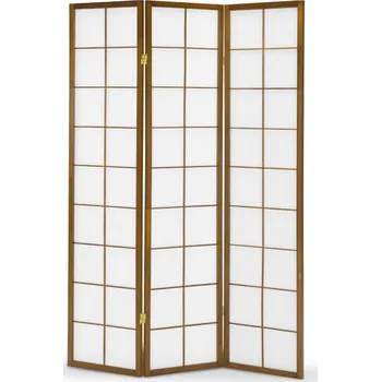 Paraván 3dílný paraván TRUDY, ořech + vyzvednutí ZDARMA