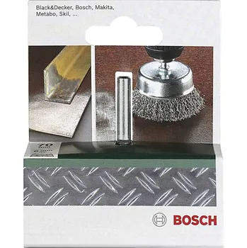 Bosch Accessories Hrnkové kartáče pro vrtačky - vlnitý drát, průměr 70 mm = 70 mm Ø dříku 6 mm 2609256517 1 ks