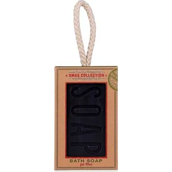 Mýdlo MÝDLO 200g se šňůrkou MEN'S COLLECTION XMAS v dárkové krabičce ACCENTRA