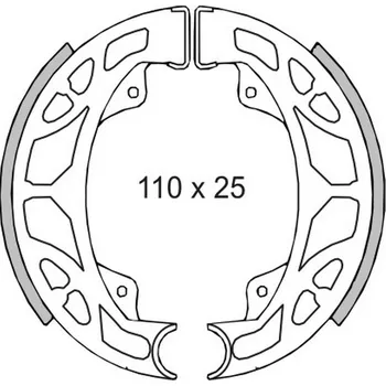 Brzda pro motocykl RMS Brzdové pakny 0350 RMS 225120350