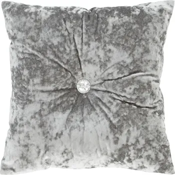 Dekorativní polštářek Dekorační polštář 45x45 cm Crushed Velvet Diamante – Catherine Lansfield ID_1610644