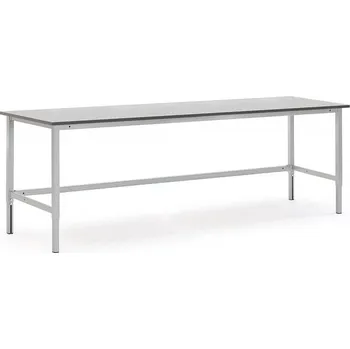 Dílenský stůl Pracovní stůl MOTION, 2500x800 mm, šedá
