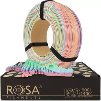 Filament ReFill ROSA3D / PLA PASTEL / RAINBOW PASTEL / 1,75 mm / 1 kg