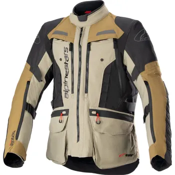 Moto bunda ALPINESTARS bunda BOGOTA PRO DRYSTAR zelená olivová/černá 2025 - 4XL