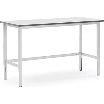 Dílenský stůl Pracovní stůl MOTION, 1500x600 mm, šedá