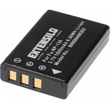 Extensilo Baterie NP-120 pro Fuji FinePix F630 / Pentax Optio 450 / Optio MX4, 1800 mAh