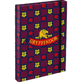 desky na sešit Desky na školní sešity A4 Harry Potter Nebelvír