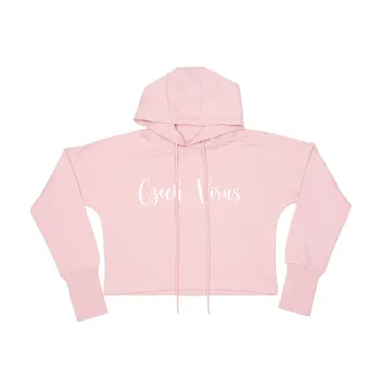 Dámská mikina Czech Virus Dámská Crop Mikina Velikost: M