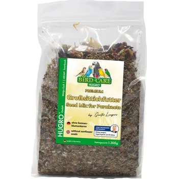 Krmivo pro ptáka 1,3kg Hugro krmivo pro malé papoušky