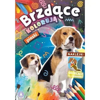Pohádka Brzdące kolorują. Pieski - Praca zbiorowa [PL] (2024, Plastový obal, Skrzat)