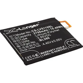 Baterie pro mobilní telefon VHBW Baterie pro Lenovo Vibe S1 Lite, 2700 mAh