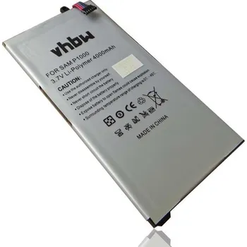 Baterie k notebooku VHBW Baterie pro Samsung Galaxy Tab GT-P1000 / GT-P1010, 4000 mAh
