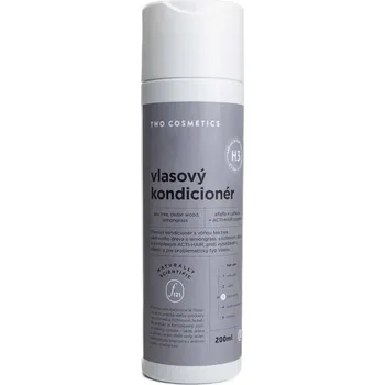 Two cosmetics Kondicionér SEBUM&HAIR LOSS CONTROL s kofeinem, komplexem ACTI-HAIR, vůní teatree, lemongrass a cedru 200ml